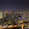 梅田スカイビル 空中庭園展望台からの夜景